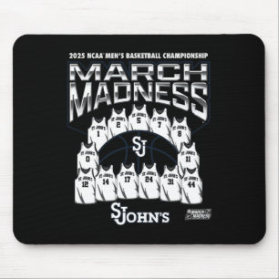 St. John's March Madness 2025 Männer Sketll Nil Mousepad