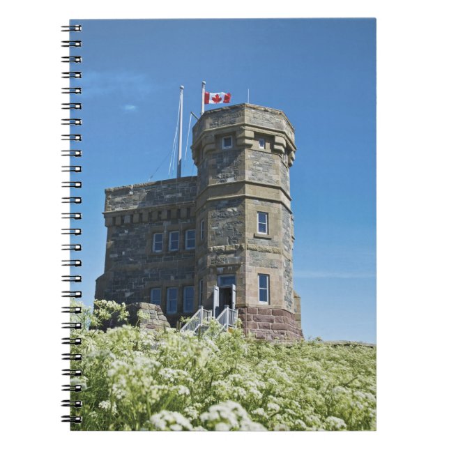 St. John's, Neufundland, Kanada, Cabot Tower, Notizblock (Vorderseite)