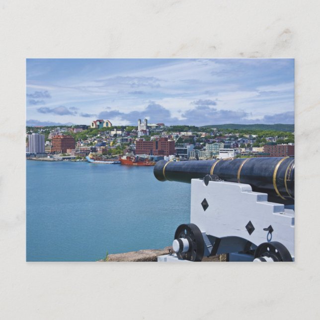 St. John's, Neufundland, Kanada, das Ufer Postkarte (Vorderseite)
