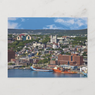 St. John's, Neufundland, Kanada, die Küste Postkarte