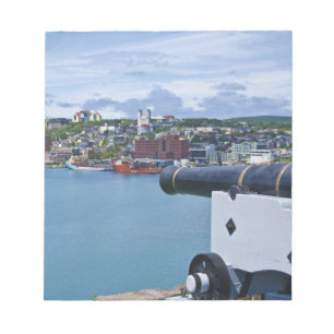 St. John's, Neufundland, Kanada, die Uferpromenade Notizblock