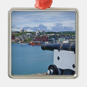 St. John's, Neufundland, Kanada, die Uferpromenade Silbernes Ornament