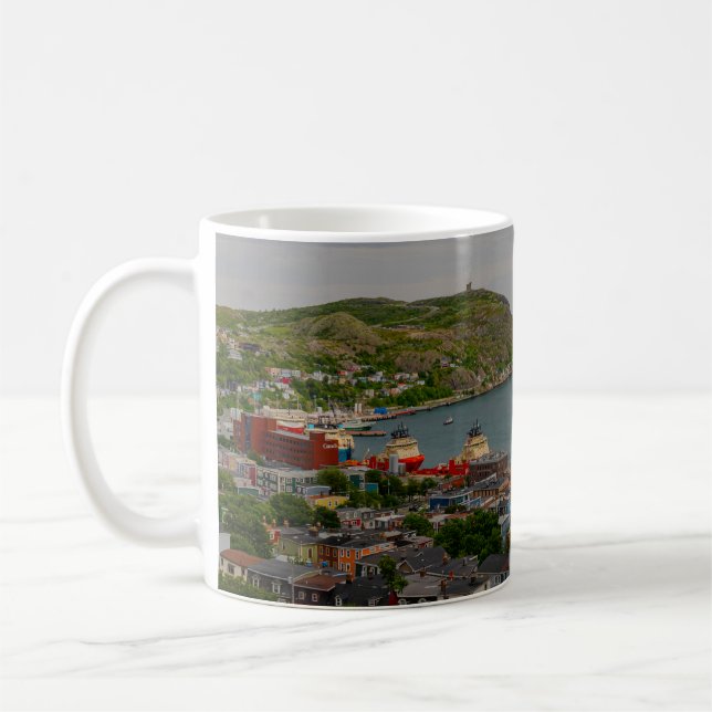 St John's Neufundland-Tasse Kaffeetasse (Links)