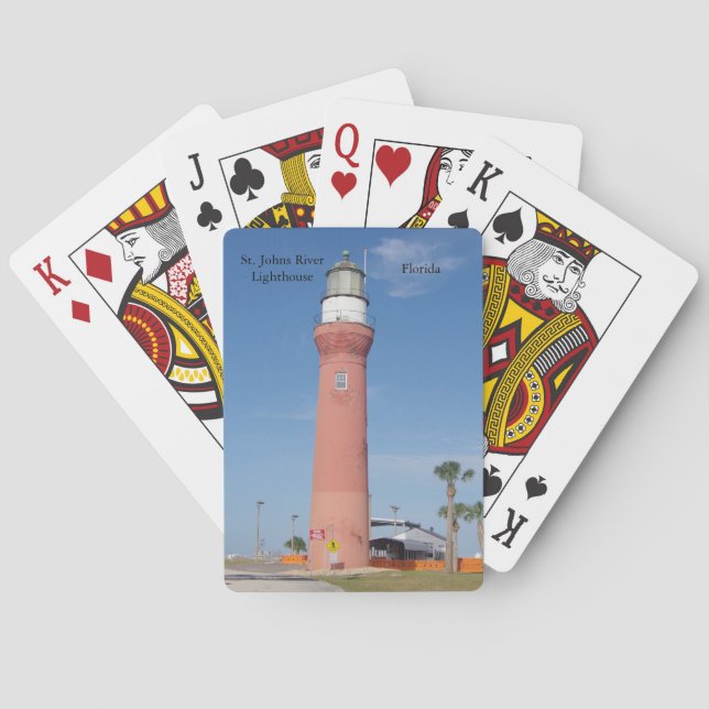 St. Johns River Lighthouse Spielkarten (Rückseite)