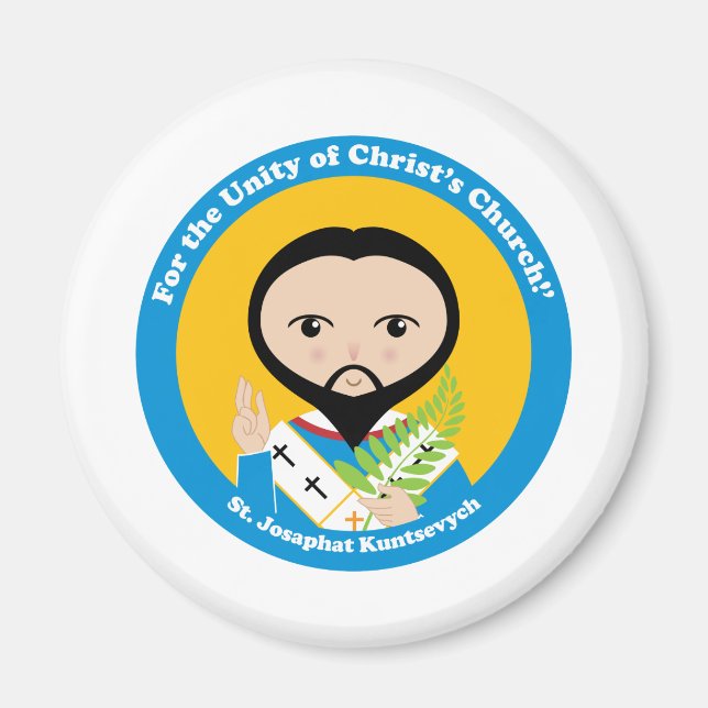 St. Josaphat Kuntsevych Magnet (Vorne)