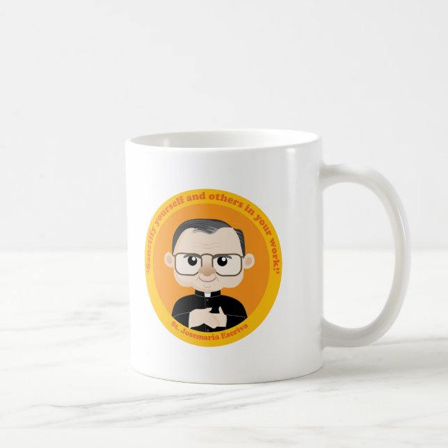 St. Josemaria Escriva Kaffeetasse (Rechts)