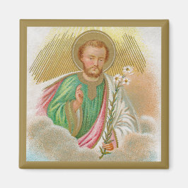 St. Joseph aus einer "Pilgerkarte" (Detail; B 01) Magnet