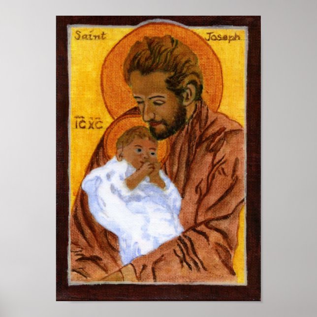 St. Joseph avec affiche frontière (Devant)