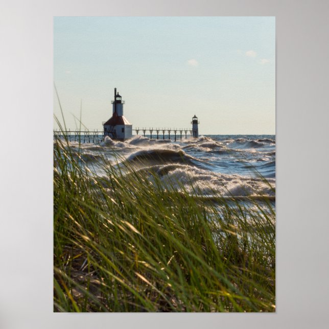 St Joseph Behind Sea Oats Poster (Vorne)