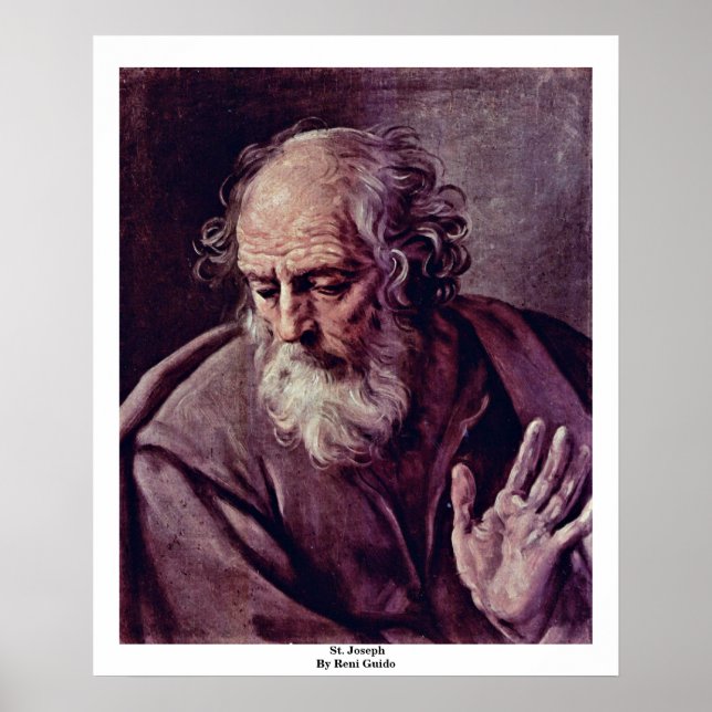 St. Joseph By Reni Guido Poster (Vorne)