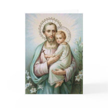 St. Joseph Child Jesus Lily Cross