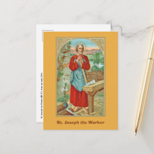 St. Joseph der Arbeiter (BK 31) Postkarte