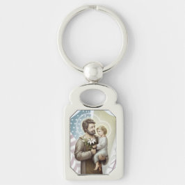St Joseph der Schutz Schlüsselanhänger