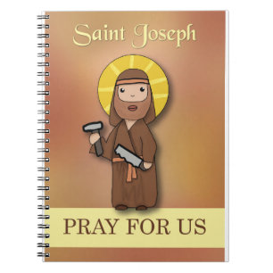 St. Joseph Feast Saints Day Katholische Beten für  Notizblock