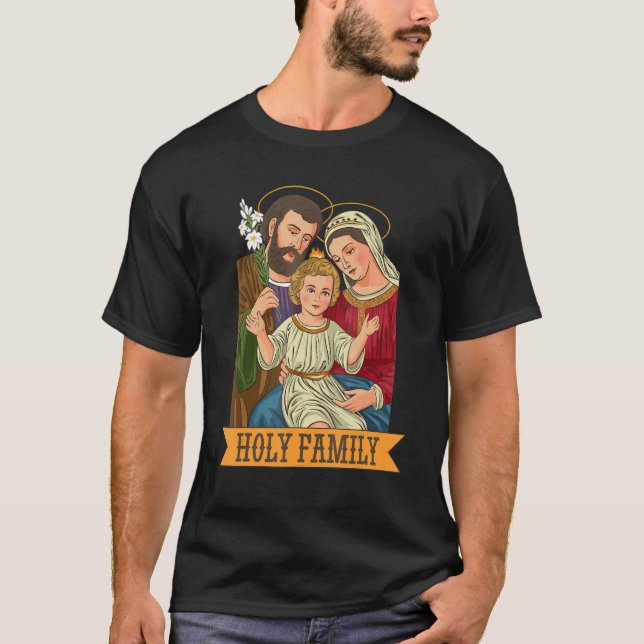 St Joseph Heilige katholische Kirche Ite und katho T-Shirt (Vorderseite)