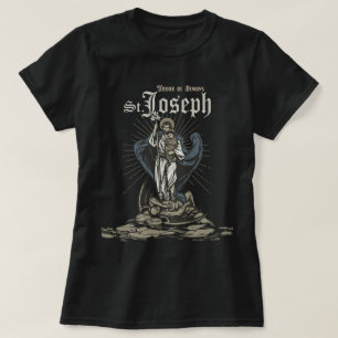 St Joseph Katholischer Heiliger Joseph Terror von  T-Shirt