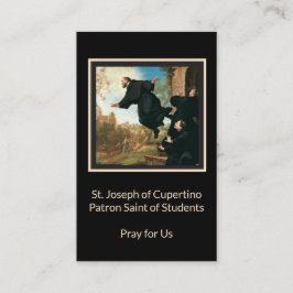 St Joseph katholischer heiliger Karte Cupertino