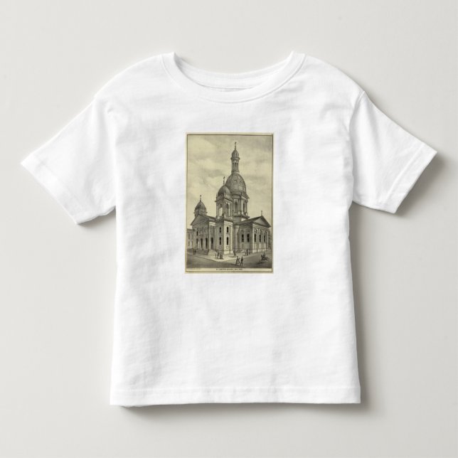 St Joseph Kirche Kleinkind T-shirt (Vorderseite)