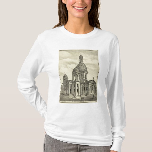 St Joseph Kirche T-Shirt (Vorderseite)