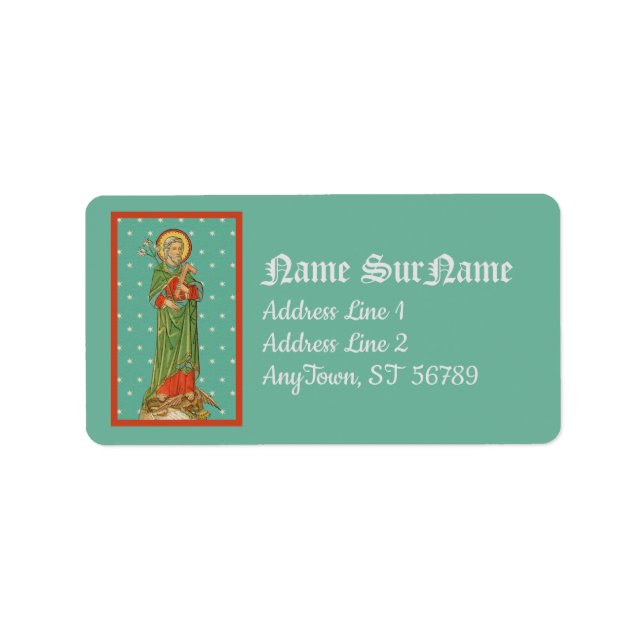 St. Joseph, Kirchenschützer (VVP 09) Adressaufkleber (Vorne)