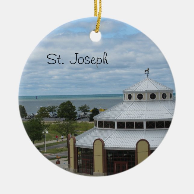 St Joseph, Michigan Keramikornament (Vorne)