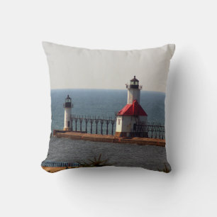 St. Joseph North Pierhead Lumières plaine coussin