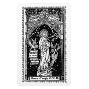 St. Joseph, Patron der Kirche (DT 01) Magnet