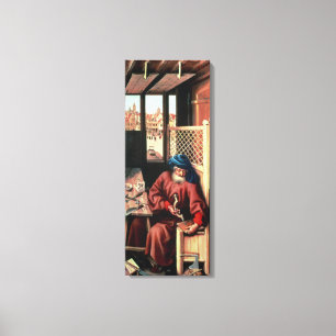 St Joseph schilderte als mittelalterlicher Leinwanddruck