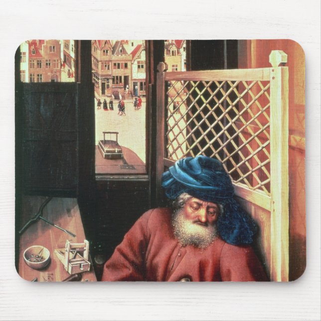 St Joseph schilderte als mittelalterlicher Mousepad (Vorne)