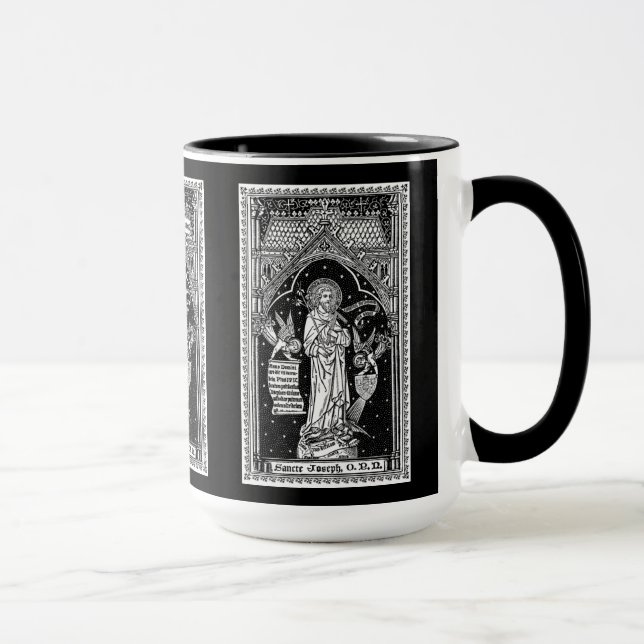 St. Joseph, Schirmherr der Kirche (DT 01) Tasse (Rechts)