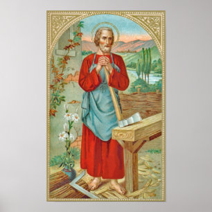 St. Joseph the Worker (BK 31) Poster