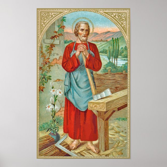 St. Joseph the Worker (BK 31) Poster (Vorne)
