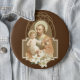 St Joseph u. Kind Jesus Button (Beispiel)