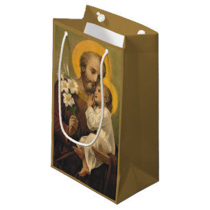 St Joseph und Baby Jesus Kleine Geschenktüte