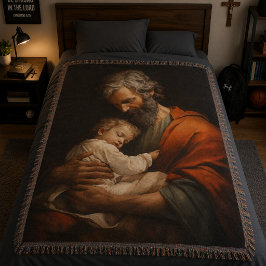 St. Joseph und Baby Jesus Religious Katholic Decke