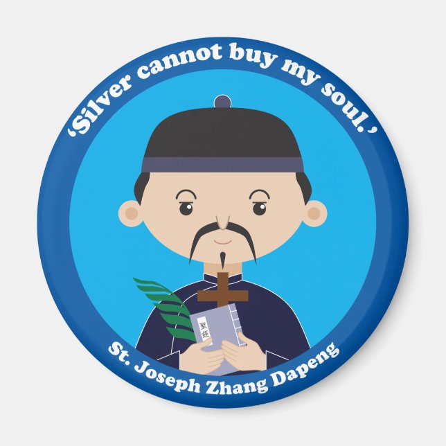 St. Joseph Zhang Dapeng Magnet (Vorne)