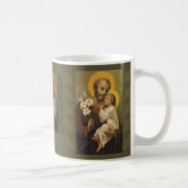 St- Josephbaby-Jesus-Lilie Kaffeetasse