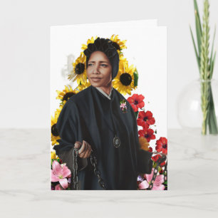 St Josephine Bakhita geklappte Grußkarte Karte