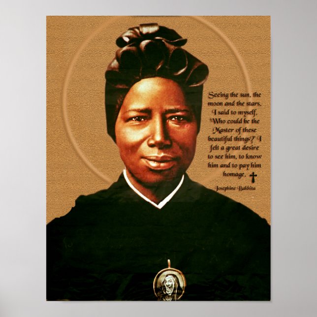 St Josephine Bakhita Poster (Vorne)