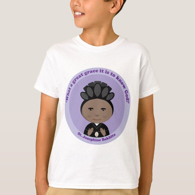 St. Josephine Bakhita T-Shirt (Vorderseite)