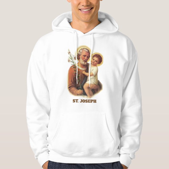 St- Josephkind Jesus Hoodie (Vorderseite)