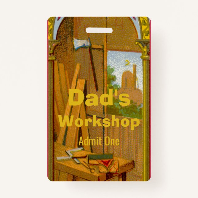 St. Joseph's Workshop (BL 01) Ausweis (Vorderseite)