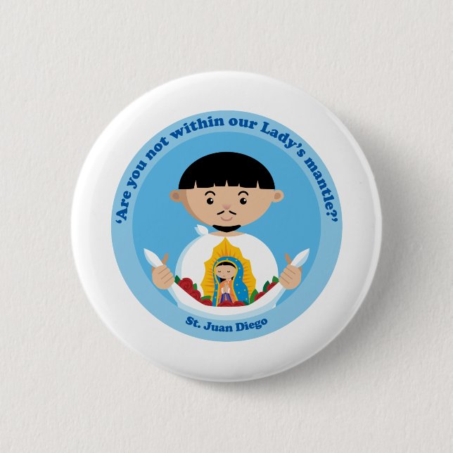 St. Juan Diego Button (Vorderseite)
