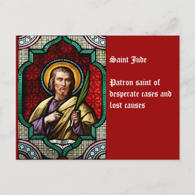 St Jude 4 Postkarte (Vorderseite)