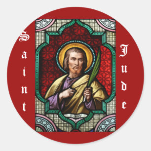 St Jude 4 Runder Aufkleber
