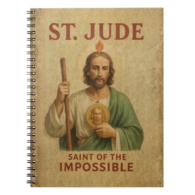 St Jude Catholic Faith Devotional Journal  (Devant)