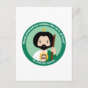 St. Jude der Apostel Postkarte