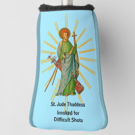 St Jude Thaddeus, für schwierige Golf Shots angeru Golf Headcover