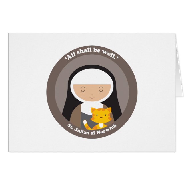 St. Julian von Norwich (Vorderseite (Horizontal))