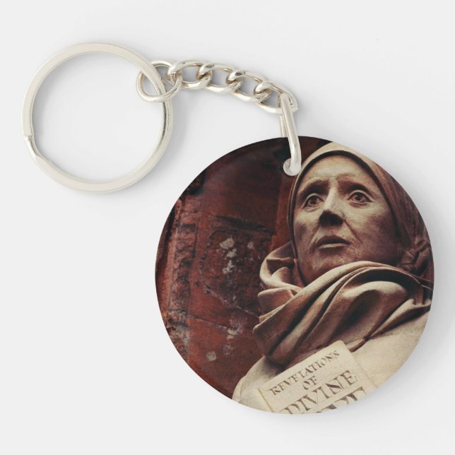 St. Julian von Norwich Schlüsselanhänger (Vorderseite)